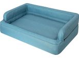 Letto Per Cani, Arredamento Per Animali, Letto Per Gatti, Sfoderabile, Cesto Per Cani, Cuscino Per Cani, Lettino Per Cani, Posti Letto, Divano Per Cani, Blu, L: 78X47 Cm