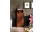 Cassettiera In Legno 56 X 41 X 123 Cm Jvmoebel