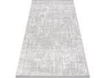 Tappeto Tuls Strutturale, Frange 51325 Melange Avorio / Grigio Grigio 240X330 Cm