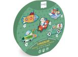Scratch - Puzzle Veicoli Per Principianti 3/4/5/6/8 Pezzi