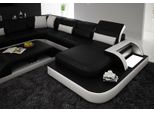 Set Di Divani Angolari Neri 325 X 396 X 195 Cm