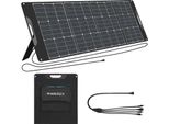 Swarey Pannello Solare Pieghevole 200W Caricatore Solare Monocristallino Con 2 Porte Usb, Uscita 18V Dc. Pannello Solare Pd 18W Type-C Per Centrale Elettrica, Giardino, Campeggio, Escursioni In Camper, Tablet, Ecc
