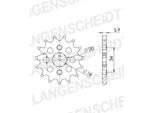 Pignone Supersprox 428 16T