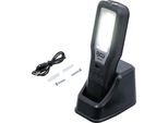 Bgs COB-LED Luce Da Lavoro Pieghevole Con Stazione Di Ricarica - 85347