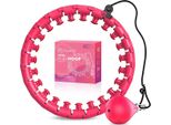 Duerté - Hula Hoop Con Peso - Hula Hoop Fitness Per Bambini E Adulti - Peso Cerchio 1,5 Kg - Hula Hoop