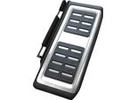 Poggiapiedi In Nero / Argento Per Seat Ateca Leon Iii 5F Skoda Octavia Iii 5E