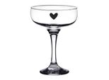 Clayre & Eef Bicchiere Da Champagne 150 Ml Vetro Herz