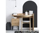 Skye Decor, Puuk - Dec0087, Scrivania, Rovere, 100 X 80 X 45 Cm
