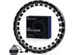 Duerté - Hula Hoop Con Peso - Hula Hoop Fitness Per Bambini E Adulti - Peso Cerchio 1,5 Kg - Hula Hoop + 4 Pezzi Aggiuntivi Di Collegamento