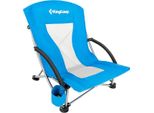 King Camp Sedia Da Campeggio Pieghevole Deluxe Blu