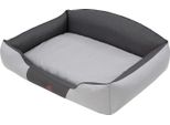 Lettino Per Cani "Royal"" Xl 84×65 Cm - Divano Per Cani Con Schienale Alto, Sfoderabile | Cuccia Per Cani Cuscino Per Cani Posto Di Riposo Materasso Per Cani | Doggy"