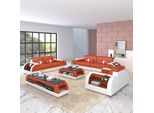 Set Di Divani 3+1+1 Posti A Sedere Design Divano Imbottito