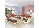 Set Di Divani 3+1+1 Posti A Sedere Design Divano Imbottito