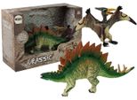 Set Di Figure Di Dinosauri Stegosauro E Pteranodonte