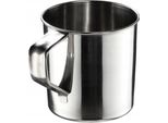 Tazza In Acciaio Inox Kadax, Tazza Da Caffè Resistente Con Manico, Tazza Infrangibile, Tazza Isolata, Tazza Termica Per Caffè, Tè, Succo E Acqua (10 Cm / 1 Pezzo)