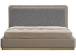 Camera Da Letto Beige Letto Legno Design Moderno 180X200 Design Letti Mobili - Jvmoebel