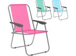 Sedia Pieghevole Marbueno In Acciaio Assortimento Spiaggia E Piscina 59X51X75 Cm 10354