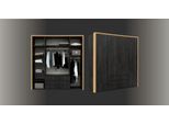 Armadio In Legno Nero 198 X 62 X 206 Cm Jvmoebel