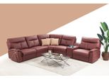 Divano Angolare A L Design Soggiorno Lusso Posti A Sedere Moderno Rosso Mobili Imbottiti Jvmoebel