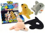 Mini Animali Marini In Peluche, 4 Modelli