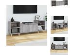 Vidaxl Mobile Tv Grigio Sonoma 160X35X55 Cm In Legno - Mobili Tv