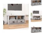 Vidaxl Mobile Tv Grigio Sonoma 93X35,5X45 Cm In Legno - Mobili Tv