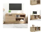 Mobile Tv Vidaxl Rovere Sonoma 80X35X36,5 Cm Materiale A Base Di Legno - Mobili Tv