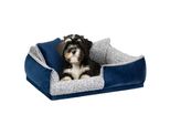 Letto Per Cani "Porto"" - 45X30 Cm - Materasso Per Animali Domestici, Letto Per Gatti, Cuscino Per Cani | Cestino Per Cani Con Cuscino, Antiscivolo E Lavabile | Pillowprim"