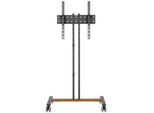 Aisens FT55TE-213 Supporto Da Pavimento Inclinabile Con Rotelle Per Tv Da 32-55" / Fino A 35Kg"