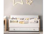 PerfekteKinderbett Bett Kindermöbel Weiß Garnitur Moderne Kinder neu JVmoebel
