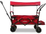 Carrello Da Spiaggia Fuxtec FX-CTB800 Con Tettuccio Parasole Protetto Dai Raggi Uv, Maniglia Di Spinta E Prolunga Interna Rot
