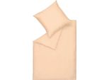 Loeschen Esprit Set Di Biancheria Da Letto Per La Casa In Cotone Lavato Colore Pesca Dimensioni 140X200+70X90