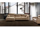 Divano Angolare A L Divano Da Salotto Set Angolare In Pelle Beige Nuovo Jvmoebel