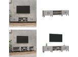 Mobile Tv Vidaxl Grigio Sonoma 180X31,5X40 Cm In Legno - Mobile Tv - Mobile Tv - Mobile Tv - Supporto Tv
