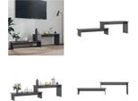 Vidaxl Mobile Tv Grigio Lucido 180X30X43 Cm In Legno - Mobile Tv - Mobile Tv - Mobile Hifi - Mobile Hifi