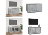 Vidaxl Mobile Tv Grigio Cemento 80X35X45 Cm Materiale A Base Di Legno - Mobile Tv - Mobili Tv - Mobili Tv - Porta Tv