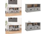 Mobile Tv Vidaxl Grigio Sonoma 93X35,5X45 Cm In Legno - Mobile Tv - Mobile Tv - Mobile Tv - Supporto Tv