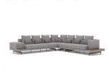 Divano Grigio Divano A L Arredamento Tessile Di Design Divano Imbottito Soggiorno Jvmoebel