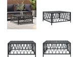 Vidaxl Tavolo Da Giardino Antracite 70X70X34 Cm In Tessuto - Tavolo Da Giardino - Tavoli Da Giardino - Tavolino - Mobili Da Giardino