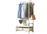 Organizzatore Per Armadi, Struttura In Metallo, Resistente, Bianco