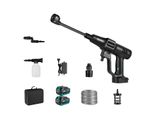 Pistola Per Autolavaggio Ad Alta Pressione, Motore Brushless, Funzionalità 6 In 1, 2 Batterie
