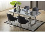Esstisch Esszimmertisch Tisch Luxus Esszimmermöbel Weiß Esszimmer