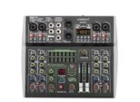 Mixer, 99 Effetti Dsp, Connessione Bluetooth, 6 Canali Eu Plug