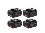 Batteria Bosch Da 18V, Capacità 60Ah, Batteria Ricaricabile Agli Ioni Di Litio, 4 Batterie