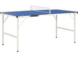 Möbel Tischtennisplatte mit Netz 5 Fuß 152×76×66 cm Blau - Outdoor-Tischtennisplatten 91946