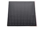 Soffione A Pioggia, Dimensioni 40Cm * 40Cm, Montato A Soffitto, Nero Opaco