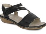 Sandali Donna Rieker 65964-00 Schwarz 38