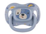 Canpol Babies Cute Animals Succhietto Simmetrico In Silicone Blu 34/924 0-6 Mesi, 1 Pezzo