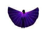 Costume Da Ali Di Farfalla, Bagliori Nel Buio, Bacchette Telescopiche, Lila