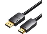 Vention Dp To Hdmi Cable 1.5M Black